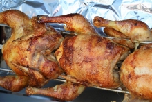 Grillhendl vom Steirerhof